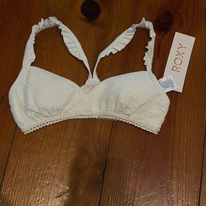 Roxy Cream bikini top